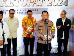 Rakor Ops Ketupat, Kapolri Persiapkan Mudik 2024 Aman – Lancar