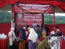 Pemkab Purbalingga Gelar Pasar Murah 5 Ton Beras Ludes Diserbu Warga