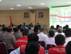 Polres Brebes dan Pemkab Gelar Rakor Lintas Sektoral Jelang Pengamanan Idul Fitri 2024