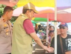 Sekda Kab.Sukabumi Monitoring Meninjau Lokasi Tempat Wisata Pantai Citepus di Akhir Libur Lebaran Idul Fitri 1445 H 2024