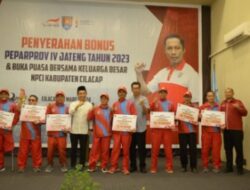 Atlet dan Pelatih NPCI Berprestasi Terima Bonus dari Pemkab Cilacap