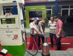 Polresta Cilacap Sidak SPBU, Pastikan Tidak Ada Kecurangan dan Kelangkaan BBM