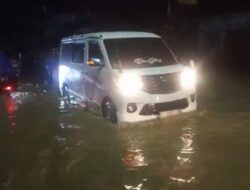 Akibat Hujan Deras, Sungai Cikawung Meluap, Banyak Rumah Warga Terendam