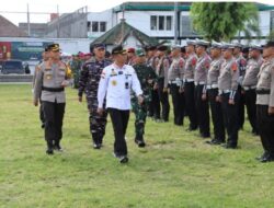 Amankan Mudik Lebaran, Polresta Cilacap Terjunkan 413 Personil Gabungan