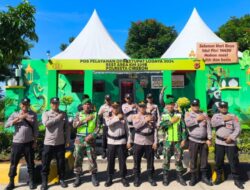 Kawal Mudik Lebaran 2024 Polsek Karangsembung Laksanakan Pengamanan Jalur TOL Kanci – Pejagan