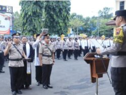 Kapolres Purbalingga Pimpin Sertijab Dua Kapolsek