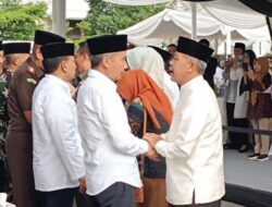 Sekda Burhanudin Hadiri Halal Bihalal Tingkat Jawa Barat