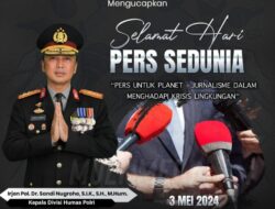 Selamat Hari Pers Sedunia 03 Mei 2024