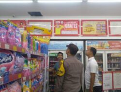 Polsek Caringin Cepat Tanggap Amankan TKP Pencurian Dengan Pemberatan Di Minimarket Cimande Hilir