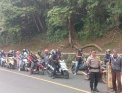 Demi Keselamatan Pengguna Jalan, Kapolsek Cikijing Laksanakan Patroli Rawan Kecelakaan di Jalur Cikijing-Kuningan