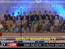 Pelepasan Peserta Didik Kelas XII SMA N 12 Kota Depok