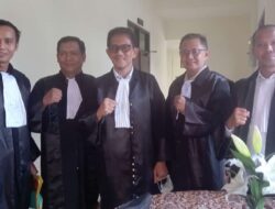 Kuasa Hukum Terdakwa Bacakan Nota Keberatan Pada Sidang Kasus Tanah di Desa Tajur Kecamatan Citeureup