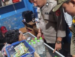 Polsek Ciawi Bersama Instansi Terkait Amankan Ratusan Botol Miras Dalam Operasi Gabungan