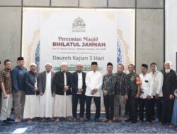 Resmikan Masjid Rihlatul Jannah, Asmawa Tosepu Ingin Masyarakat Jadikan Masjid Pusat Aktivitas Umat