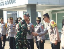 Dandim 0621 dan Denpom Gelar Apel Bersama Polres Bogor Dalam Apel Gabungan TNI-Polri