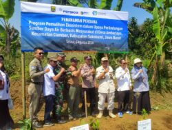 Penanaman Perdana Program Pemulihan Ekosistem Di Kawasan Gedepahala Konservasi Indonesia (KI) Bersama PT.Pepsico.
