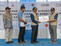 Kecamatan Binangun Ditetapkan sebagai Percontohan Kecamatan Bebas TB di Indonesia
