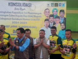 Konsolidasi pasangan Calon Bupati Asjap & Andres Sambangi Desa Purwasari Kecamatan Cicurug, Kabupaten Sukabumi