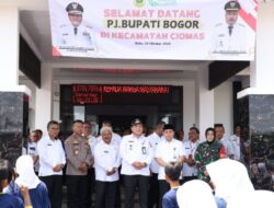 Kunjungan Kerja Pj. Bupati Bogor Fokus Sukseskan Tiga Misi Utama Untuk Kabupaten Bogor