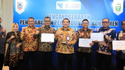 Pemkab Bogor Raih Penghargaan Perlindungan Konsumen Dari Kementerian Perdagangan