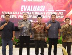 Sinergi KPU dengan Pemkab Bogor Ajak PPK se-Kabupaten Bogor Lakukan Evaluasi Pelaksanaan Pilkada Tahun 2024