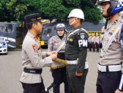 Polres Bogor Laksanakan Apel Gelar Pasukan Dalam Rangka Operasi Keselamatan Lodaya 2025