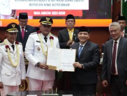 Sampaikan Pidato Perdana, Rudy dan Jaro Ade Siap Bertugas Membangun dan Melayani Masyarakat Kabupaten Bogor
