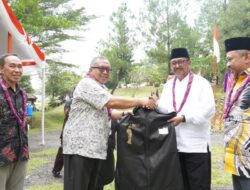 Sertijab Ketua Mabicab, Pramuka Kabupaten Sukabumi Teguhkan Komitmen Dukung Visi Mubarakah