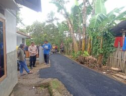 Desa Kabandungan Realisasikan Dana Desa Tahap Satu Dialokasikan Untuk Infrastruktur Jalan Desa.