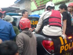 Geger..,Warga Desa Langensari Temukan Mayat Pria Tanpa Identitas di Sungai Cibodas Parungkuda Sukabumi.
