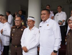 Bupati Bogor Hadiri Coaching Clinic Manajemen ASN se-Jawa Barat dan Teken Nota Kesepahaman Penanganan Permasalahan Hukum