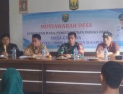 Pemdes Girijaya Gelar Musdes & Penetapan Hasil Pemutakhiran Indexs Desa di Tahun 2025.