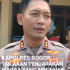 Kapolres Bogor Menegaskan Pastikan Tak Penjarakan Warga Yang Lawan Begal Maupun Preman