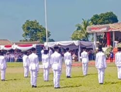 Upacara HUT RI Ke-80 di Kalapanunggal Berlangsung Khidmat