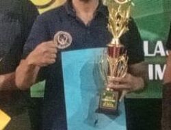 Wartawan Samsul Sekaligus Pengurus DPC Manggala Garuda Putih Raih Juara Ke -3 di Lomba Catur HUT TNI ke-80 Sukabumi
