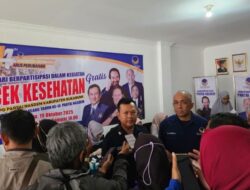 DPD Partai NasDem Sukabumi Gelar Cek Kesehatan Gratis, Didukung Langsung Kepala Puskesmas Gunung Guruh