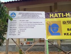 Diduga Program Revitalisasi SMA N 1 Cipari Dikontraktualkan, Kualitas Pekerjaan Disorot