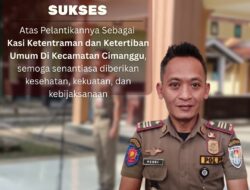 HERRI OKVIANTO,S.IP., Kasi Ketentraman dan ketertiban Umum Cimanggu Tunjukkan Kinerja Nyata.