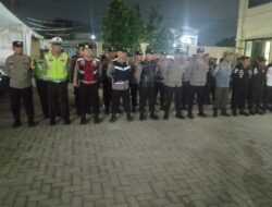 Patroli Malam Kewilayahan Mencegah Tawuran Di Bulan Suci Ramadhan Wilayah Kelurahan Jatimulya,Wilayah Hukum Polsek Sukmajaya Polres Metro Depok.