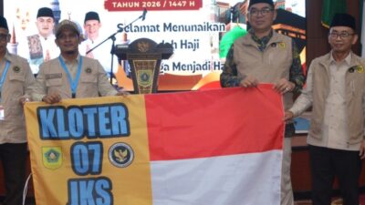 Jamaah Haji Kloter 07 JKS Menuju Tanah Suci, Bupati Bogor Pesan Jaga Kesehatan dan Kekompakan