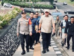 Bupati Bogor Tinjau lansung memastikan keamanan Sekaligus pimpin jajaran kehormatan dalam kunjungan Presiden RI ke Universitas Pertahanan