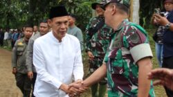 Jaro Ade Hadiri Kegiatan Wasev TMMD ke-128 di Cigudeg
