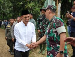 Jaro Ade Hadiri Kegiatan Wasev TMMD ke-128 di Cigudeg
