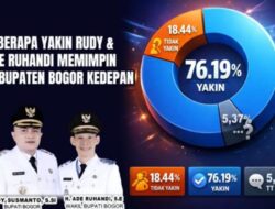 Satu Tahun Kepemimpinan Rudy Susmanto, Raih Kepuasan Publik Mencapai 83,29%, Infrastruktur Jadi Unggulan